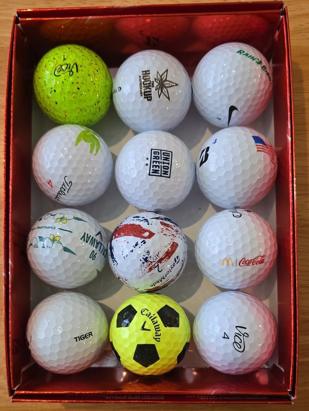 Collectors Dozen Golf Balls - 12